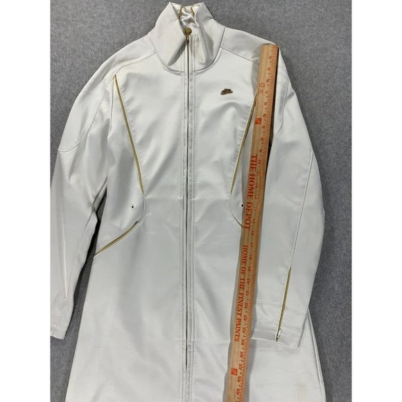 Nike Swoosh 3/4 Length Jacket (Women's‎ Medium) White - Picture 5 of 12